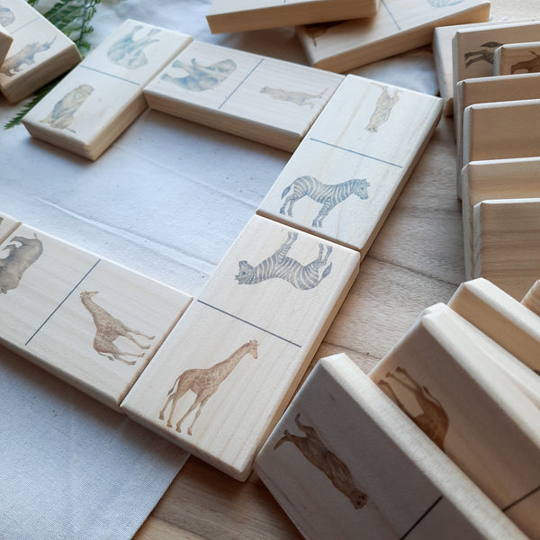 African Animals - Dominoes