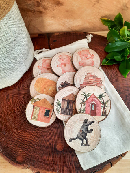 3 little pigs - story tellers
