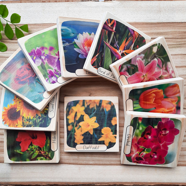 beautiful blooms - picture blocks