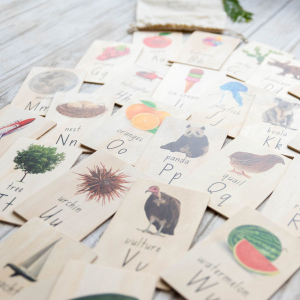 alphabet - flash cards