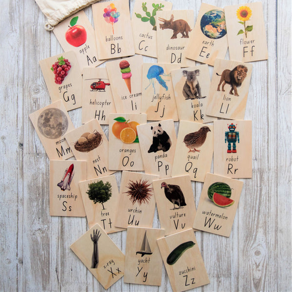 alphabet - flash cards