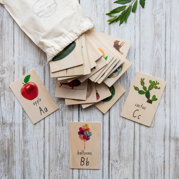 alphabet - flash cards