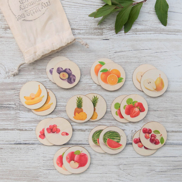 fruit real life - memory match