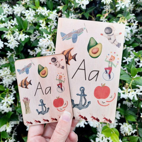 *NEW* alphabet - flash cards