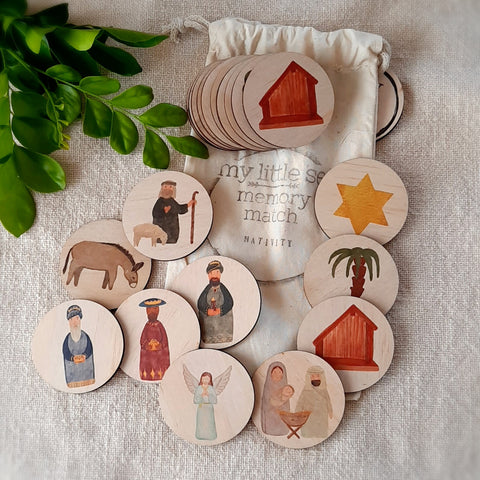 nativity - memory match