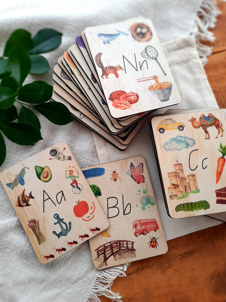 alphabet - flash cards