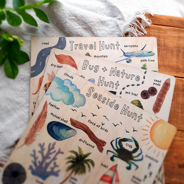 Travel Hunt - activity board