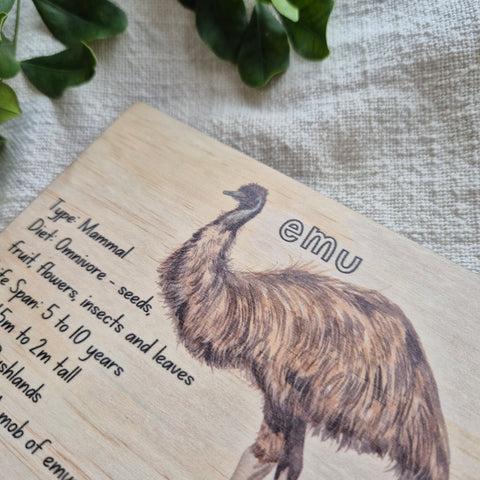 Emu - Info Card