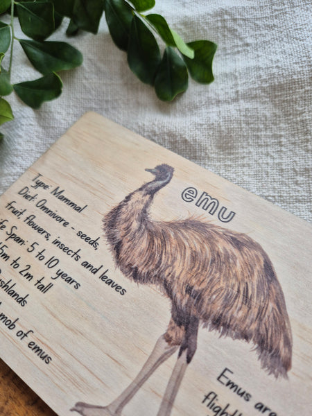 Emu - Info Card