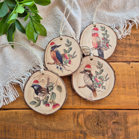 Aussie Bird Ornaments