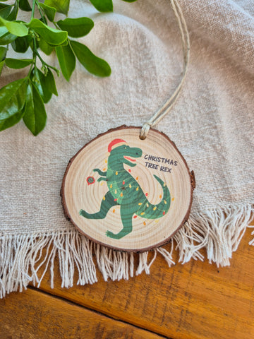 Christmas Tree Rex Ornament