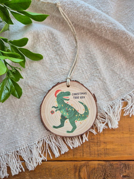 Christmas Tree Rex Ornament
