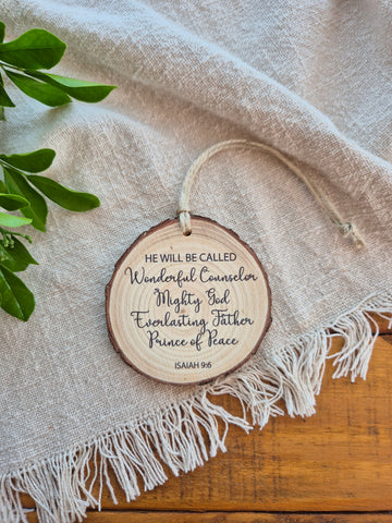 Isaiah 9:6 Ornament