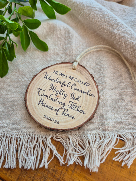 Isaiah 9:6 Ornament