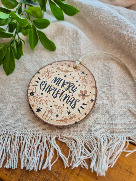 Merry Christmas Ornament