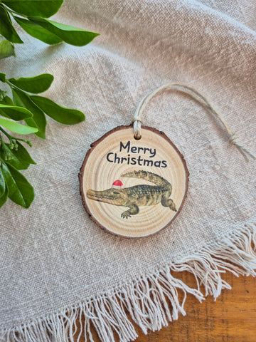 Crocodile Ornament