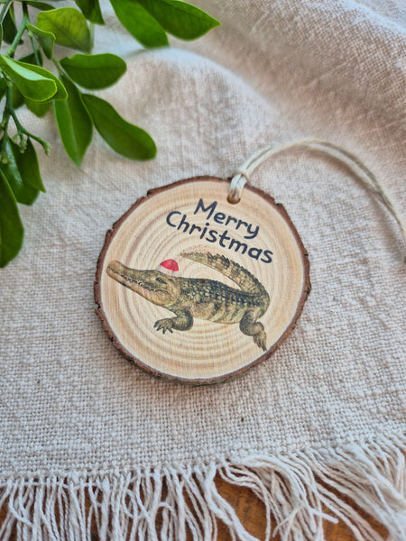 Crocodile Ornament