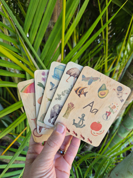 alphabet - flash cards