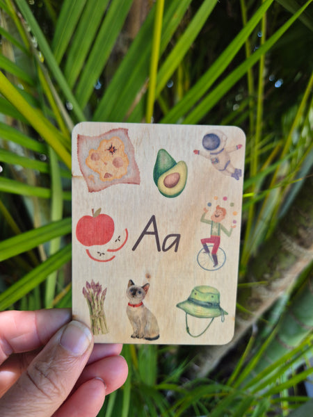 alphabet - flash cards