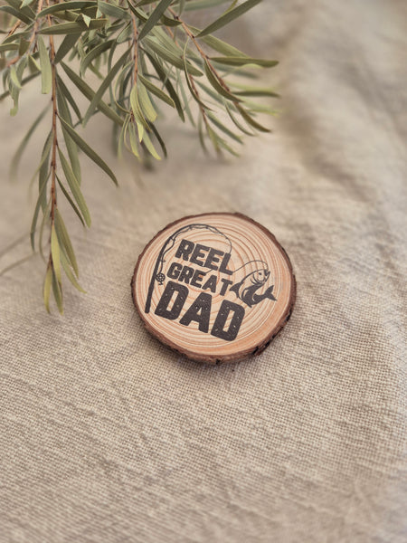 Reel Great Dad - Magnet