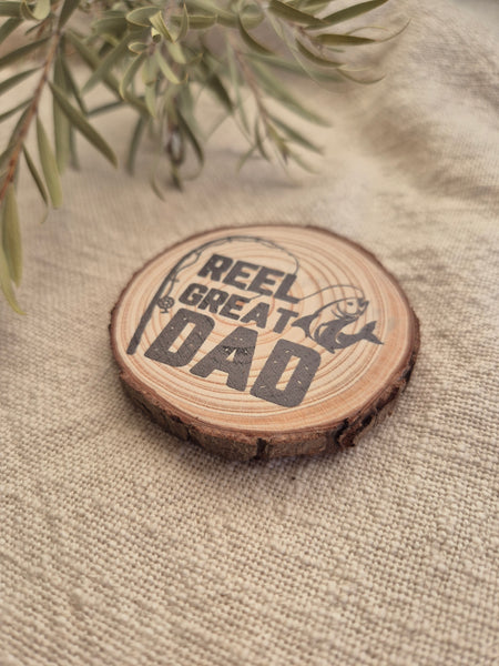 Reel Great Dad - Magnet