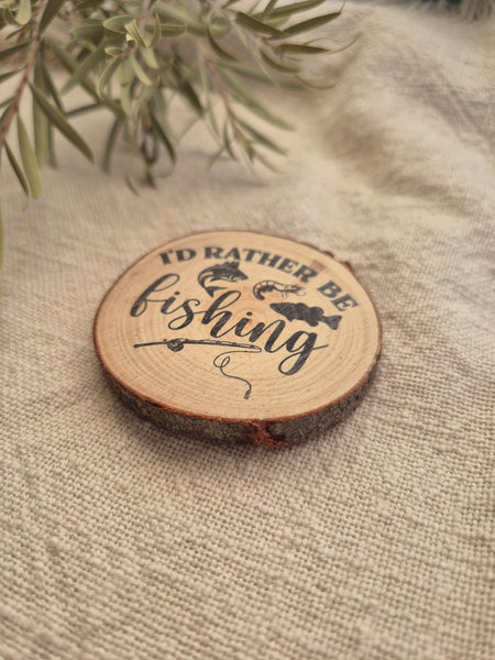 I'd Rather Be Fishing - Magnet