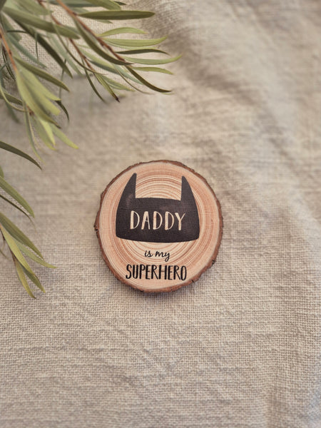 Daddy Is My Superhero - Magnet