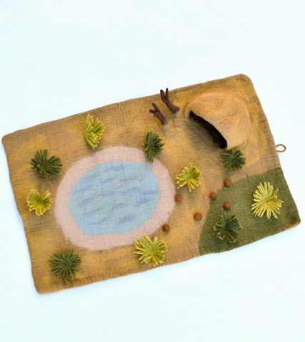 Safari Large Felt Play Mat