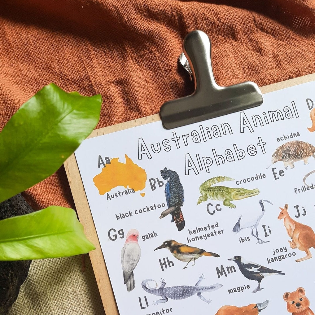 Australian Animal Alphabet - Printable