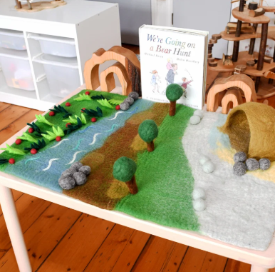 Bear Hunt Felt Mat