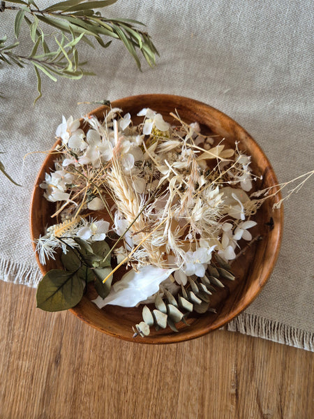 Dried Flowers Neutrals - Pack Eight