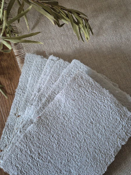 Handmade Paper Pack - Natural
