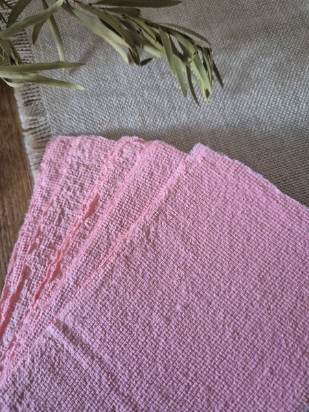 Handmade Paper Pack - Pink