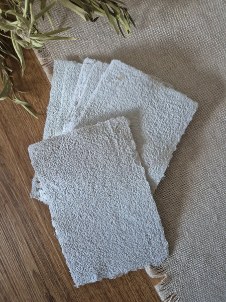 Handmade Paper Pack - Natural