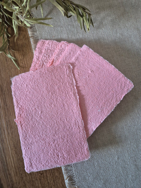 Handmade Paper Pack - Pink