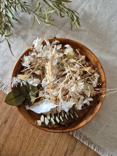 Dried Flowers Neutrals - Pack Eight