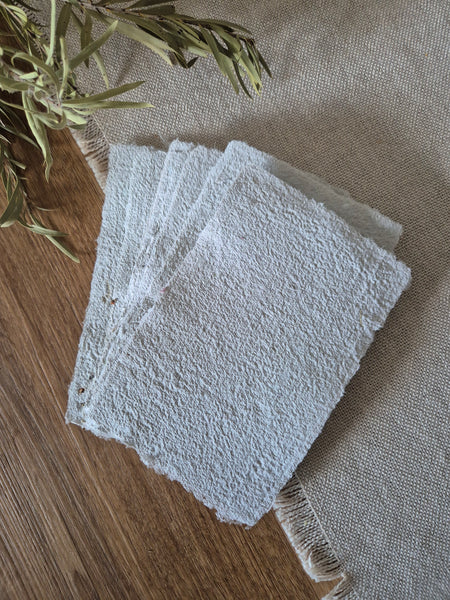 Handmade Paper Pack - Natural