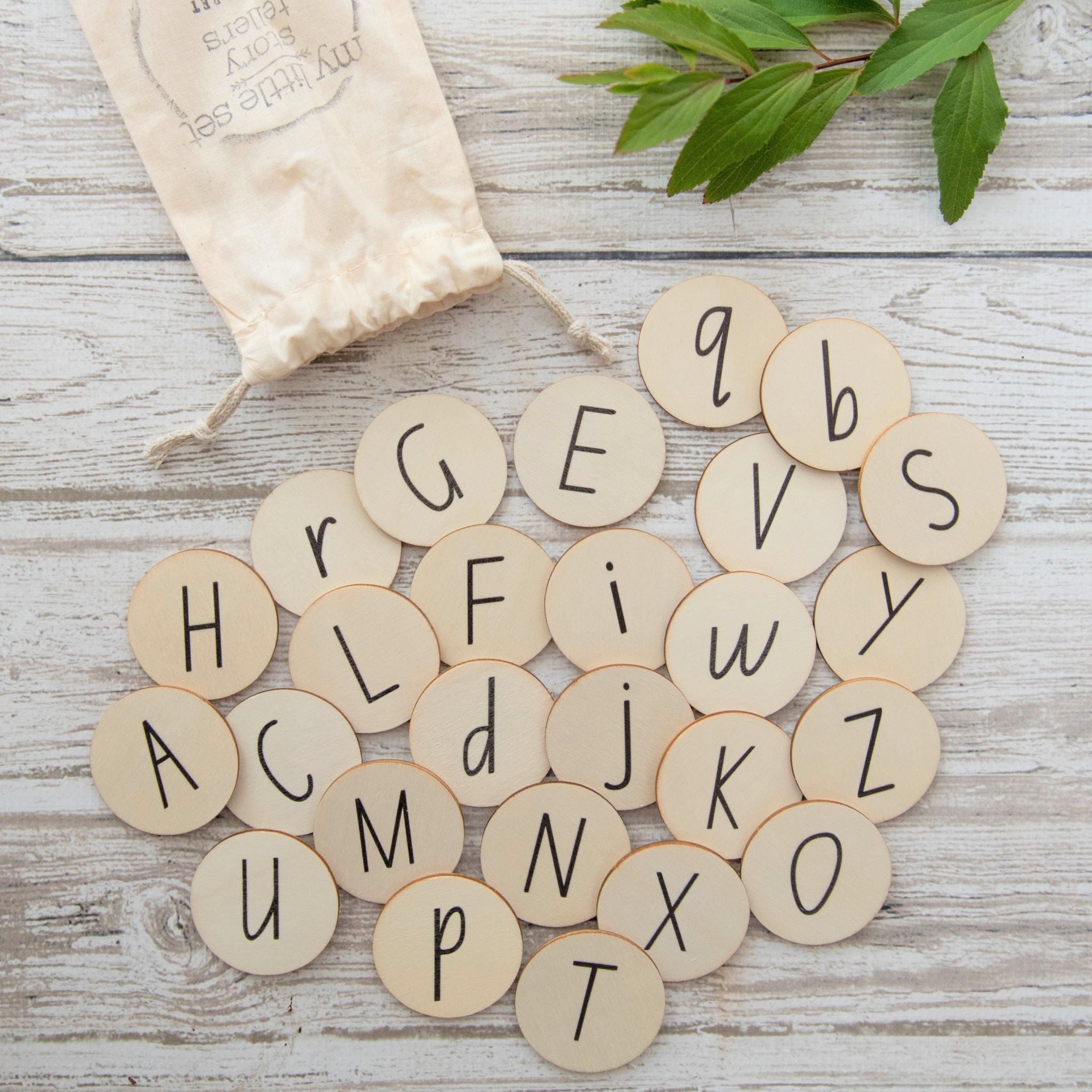 alphabet uppercase/lowercase reverse - story tellers