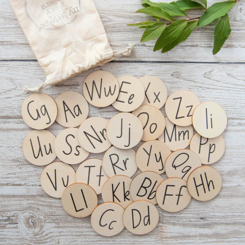 alphabet uppercase/lowercase together - story tellers